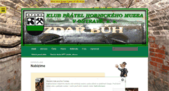 Desktop Screenshot of hornicky-klub.info